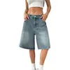 2026 Marca Independiente Verano Mujer Casual Cómodo Nuevos Shorts de Mezclilla Versátiles Ajustados Pantalones de Moda Venta al por Mayor