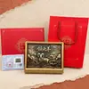 Figurita Líder Dorado del Año de la Oveja 2027, Decoración para el Hogar, Regalo para Eventos Corporativos, Figurita Negra y Dorada del Dios de la Riqueza para Escritorio, Regalo