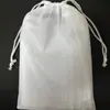 Saco de Embalagem com Rede Densa Pronta de Fábrica com Bolso de Cordão Duplo Saco de Armazenamento Bolsa Portátil de Viagem Grande Capacidade Atacado