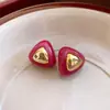 Pendientes de Triángulo de Acrílico con Aguja de Plata Moda Sencilla para el Trabajo Diseño Personalizado Sentido de Diseño Accesorios de Pendientes Versátiles para Mujeres Venta al por Mayor