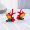 Novo Natal Antler Hairpin Acessórios de Cabelo Crianças Clip Girl Coreano Internet Celebridade Cartoon Elk Hairpin Acessórios de Cabelo Atacado