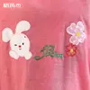 Ropa de Trabajo linda para Vendedor de Guardería de Cocina Manga Larga a Prueba de Aceite Algodón para el Hogar Antiretroceso Mono Estilo Coreano Moda Delantal