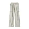 Pantalones Casuales Nuevos de Verano para Hombre, Pantalones Largos Finos a la Moda, Pantalones Trendy Sueltos Rectos de Pierna Ancha para Adolescentes