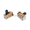 Interruptor Basculante Sk12D07 Horizontal 90 graus Botão Lateral 1P2T Interruptor Deslizante Patch Pé Curvado Interruptor Basculante