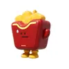 Batatas fritas, hambúrgueres, figuras de desenhos animados com tema de comida, brinquedos de vinil, brinquedos squishy, brinquedos antiestresse, pequenos enfeites, brinquedos infantis, presentes