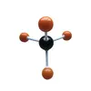 Modelo de varilla de bola orgánica molecular de metano, diámetro de bola media 30-23 mm, desmontable