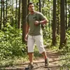 Amazon comercio exterior verano hombres casual holgados pantalones cortos de trabajo, versátiles y de moda estilo americano modernos pantalones cortos en stock