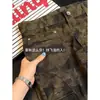 Jeans de estilo montanha high street retrô americano, novas calças camufladas de workwear de outono, calças casuais largas de alta qualidade