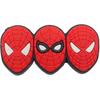 Spider-Man série sapatos fivela furo sapatos transfronteiriços venda quente sapatos flor sapatos acessórios diy sapatos acessórios pvc gota de plástico