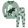 Em estoque meninos e meninas calças de manga comprida homewear pijamas infantis terno fábrica transfronteiriça