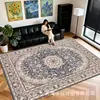 Alfombra de cachemira sintética Amazon transfronteriza para sala de estar, resistente a la suciedad, fácil de mantener, alfombrilla antideslizante, alfombra de suelo para el hogar de área grande, personalizable
