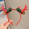 2026 Nuevo Festival de Navidad Pinzas para el Cabello de Niña Adorno para la Cabeza Estilo Bosque Linda Diadema de Astas Accesorios para Fotos de Ambiente