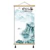 Pintura Pendurada de Borla de Cipreste Chinês de Alta Definição Água Corrente Pintura Pendurada de Riqueza Quarto de Hotel Mesinha de Cabeceira Sala de Estar Entrada Pintura Decorativa para Casa