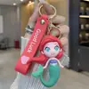 Llavero de princesa muñeco de personaje de dibujos animados colgante decoración de coche bolsa muñeco máquina de chicles regalo obsequio fábrica venta al por mayor
