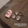 Rinestones de Alta Calidad para Uñas al por Mayor Sin Base, Strass Apilados Terminados, Cuadrado de Ángulo Recto, Decoraciones para Uñas en Forma de Huevo de Paloma, Decoraciones para Uñas Usables