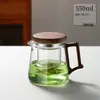 Tetera para Uso Doméstico, Tetera de Vidrio Resistente a Altas Temperaturas, Nuevo Modelo 2025, Separación de Té y Agua, Tetera para Preparar Té en la Oficina, Juego de Té