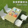 Mantel Desechable para Mesa de Picnic para Acampar al Aire Libre, con Cordón Elástico, Engrosado, Impermeable y a Prueba de Aceite Cubierta para Mesa de Camping