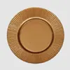 Pétalos Plisados de Colores Creativo Simple Borde de Rayo Banquete de Comida Occidental Cocina Casera Plato de Cena Plato de Vidrio