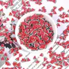 Arcilla Suave Cortada Fruta Parche Delgado Paquete de 5g Tarjeta Goo Pegamento Cremoso Dulce DIY Accesorios Decorativos para Funda de Teléfono Móvil