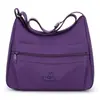 Nova Bolsa Transversal de Grande Capacidade 2026, Bolsa de Tecido Leve, Bolsa para Mãe de Meia-Idade, Bolsa de Ombro Multicamadas, Mochila de Viagem para Mulheres