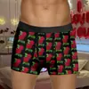 2025 Nova Roupa Íntima Masculina para o Dia dos Namorados Shorts Boxer de Cintura Média Roupa Íntima Estampada para o Dia dos Namorados Europeu e Americano da Amazon