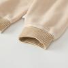 Roupas Quentes de Outono e Inverno para Bebês Veludo Grão Olímpico Fleece Espessado Forrado Fato Dividido Roupa Exterior Roupas de Outono para Bebês Roupas de Inverno Divididas para Homens e Mulheres
