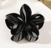 Presilha de Frangipani Colorida Doce de 4cm Venda Quente Transfronteiriça Acessório de Cabelo Doce Acessório de Cabeça Feminino Flor Acessórios de Cabelo Presilha de Cabelo Placa Atacado