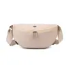 Bolso cruzado para mujer transfronterizo, bolso cruzado ligero y elegante, bolso tipo empanada de color liso para el día a día, bolso de hombro de tela de nailon de color liso para llevar debajo del brazo