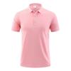 Camiseta de manga corta de verano solapa camisa publicitaria logo solapa polo ropa de trabajo ropa de clase para estudiantes ropa para actividades profesor