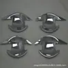 20 Jinxuan modificación de muñeca de puerta aplicable a Mitsubishi 13 Jinxuan ASX cubierta protectora de muñeca de puerta tazón de manija de puerta electrochapado fibra de carbono M