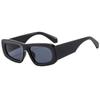 Novos óculos de sol de correspondência de cores óculos largos quadrados à prova de UV óculos de sol masculinos e femininos Street shooting moda europeia e americana óculos transfronteiriços