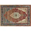 Alfombra Retro Estilo Americano Transfronteriza para Sala de Estar, Cobertura Completa de Área Grande, Alfombra para Sofá y Mesa de Café, Alfombra de Terciopelo de Cristal Fácil de Limpiar para Uso Doméstico