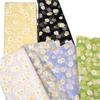 Camisa de gasa de muselina pequeña y fresca con estampado de margaritas, top, camisa protectora solar, tela de fondo para fotografía, ropa para niños, tela Lolita