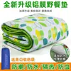 Esterilla de Picnic para Exteriores, Esterilla Gruesa a Prueba de Humedad con Película de Aluminio de Moda, Esterilla Plegable para Acampar, Esterilla para Tienda de Campaña, Esterilla para Salida de Primavera
