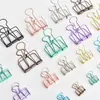 Clip Fuerte Miwoo51Mm Clip Metálico Hueco Multitamaño para Carpeta Clip para Planificador
