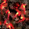 Luzes de Natal de Fio LED Papai Noel Boneco de Neve Árvore de Natal Enfeites Pendurados Luzes de Natal Luzes Decorativas Brilhantes