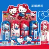 Nuevo Set de Portaminas Hallo Cat Dibujo Animado Lindo Papelería Estudiante Portaminas Automático + Mina de 0.5