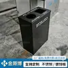 Cubos de basura para exteriores, papeleras, cubos de basura sanitarios clasificados para exteriores, de acero inoxidable, comerciales, para zonas escénicas, parques y comunidades residenciales, hechos a medida