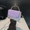 Bolso Cuadrado Pequeño de Patchwork Colorido de Moda, Bolso Cruzado Sencillo, Nuevo Modelo Primavera 2026, Diseño de Nicho, Bolso de Mano Nueva Tendencia