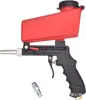 Pistola de Jateamento de Areia Pneumática Vermelha Portátil Pequena Manual Automática Máquina de Jateamento de Areia Pistola de Pulverização para Decoração de Casa Atacado