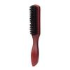 Fabricantes cepillo retro para cabeza de aceite para hombre cerda de cerdo peinado cepillo para barba peluquero degradado cabeza de aceite cabello roto corte de pelo barrido de cuello