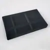 *Caja de joyería forro esponja almohadilla caja de pendientes joya de mano caja de almacenamiento de joyas interior de cajón rejilla de terciopelo