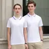 Venda Direta de Fábrica Empresa Camisa Polo Personalização Manga Curta Roupas de Trabalho em Grupo Estampa Logo Camisa Publicitária Gola Manga Curta
