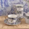 Nova Xícara de Café de Porcelana Fina Dijia Bule de Chá da Tarde Conjunto de Chá Estilo Moderno Simples para Melhores Amigos Uso Doméstico Conjunto de Café Atacado