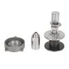 Fornecedor Fabricante Acessórios de Garra de Aço Inoxidável 304, Abraçadeiras de Canto, Adaptadores de Aço Inoxidável, Abraçadeiras de Vidro, Moldes