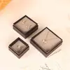 En stock directo de fábrica empaque de joyería granular esmerilado caja con tapa cielo y tierra pantalla de color rojo neto almacenamiento creativo caja de regalo