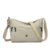 Bolsa Transversal de Tecido Oxford 2025 Bolsa Feminina Nova Casual para Mulheres de Meia-Idade Grande Capacidade Viagem Bolsa de Mãe Bolsa de Ombro Versátil