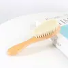 Cepillo Retro Cabeza de Aceite Salón de Peluquería Tallado Corte de Pelo Estilo Peluquería Limpieza Cepillo de Lana Estilista de Cabello Rompe-Cabello Barrido de Cabello