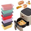 Molde rectangular de silicona para pastel, de grado alimenticio, resistente a altas temperaturas, molde para pan tostado, molde de silicona fácil de desmoldar