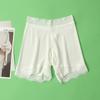 100% seda de morera seda pantalones de seguridad anti-luz ropa interior sin costuras pantalones de tres puntos calzoncillos leggings de mujer delgados de verano